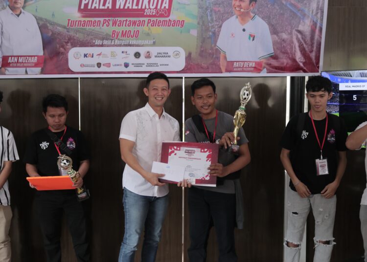 Pembina MOJO Suhandy Apresiasi Tournament PS Wartawan di Palembang